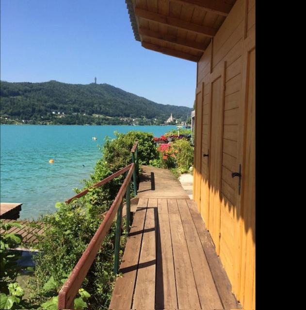Seehaus Hochauer Direkter Seezugang Woerthersee Daire Pörtschach am Wörthersee Dış mekan fotoğraf