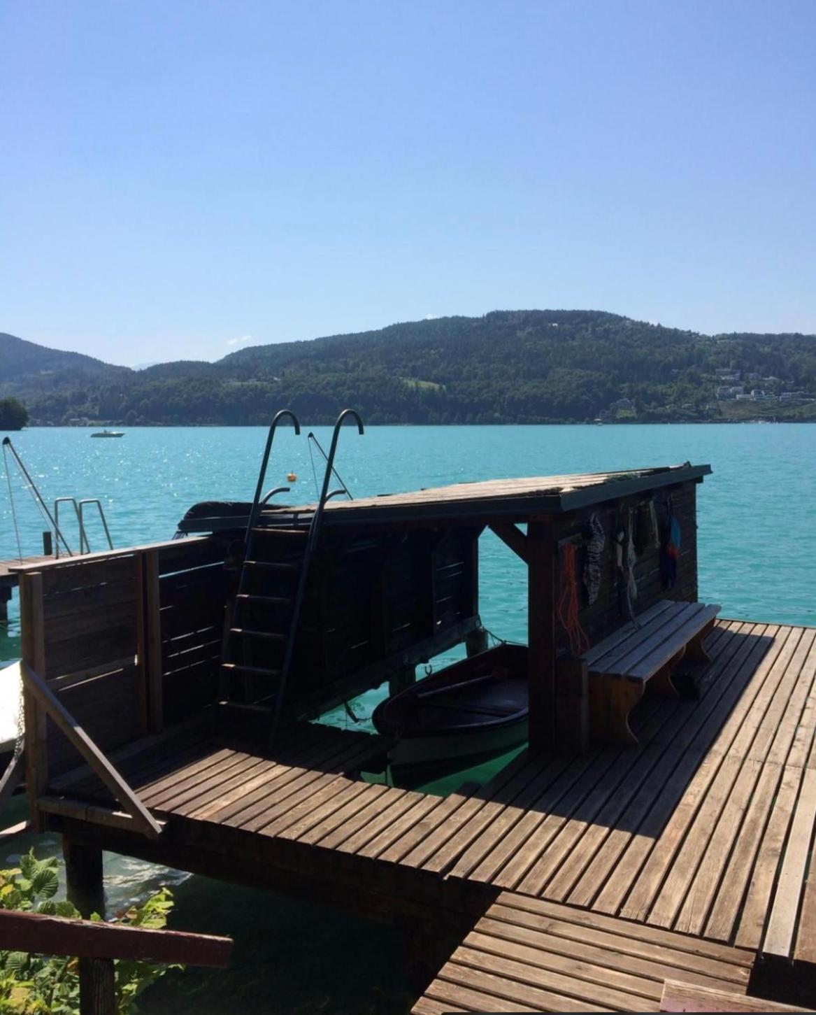 Seehaus Hochauer Direkter Seezugang Woerthersee Daire Pörtschach am Wörthersee Dış mekan fotoğraf